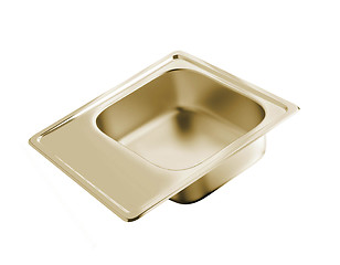 Image showing metal sink