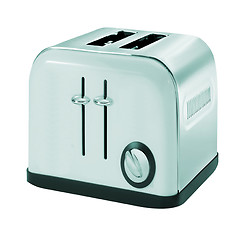 Image showing Common chrome toaster