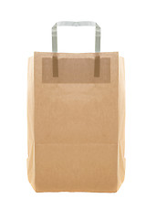 Image showing Brown paper bag