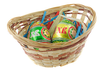 Image showing Color easter eggs