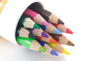 Image showing Color pencils