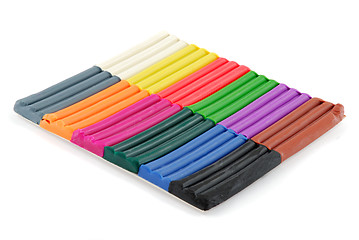 Image showing Color plasticine