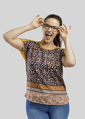 Image showing Happy woman