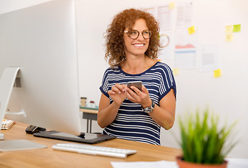 Image showing Making a phone call 