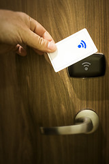 Image showing keyless door unlock