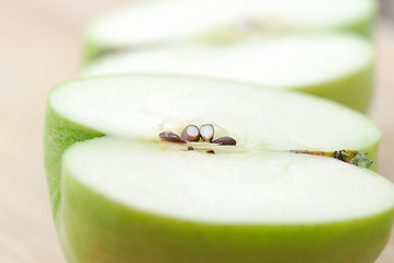 Image showing Close-up of apple