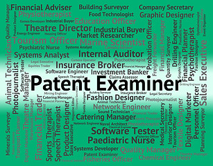 Image showing Patent Examiner Means Performing Right And Analyst