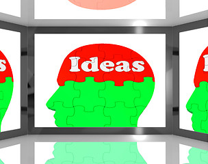 Image showing Ideas On Brain On Screen Shows Creative Inventions