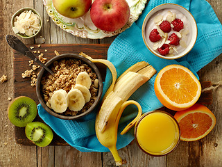 Image showing healthy breakfast ingredients