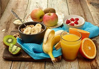 Image showing healthy breakfast ingredients