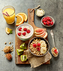 Image showing healthy breakfast products
