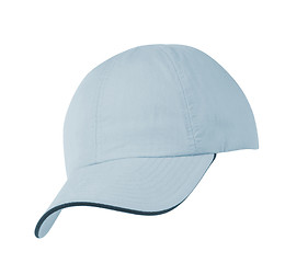 Image showing Blue Baseball Hat Isolated