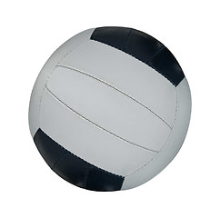 Image showing Volley-ball ball on a white