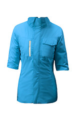 Image showing blue winter jacket