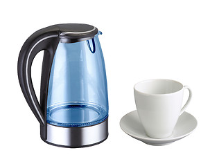 Image showing Kettle on white background