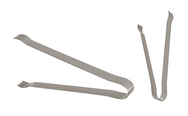 Image showing Serving kitchen tongs