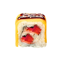 Image showing sushi roll isolated