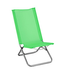 Image showing folding camp chair