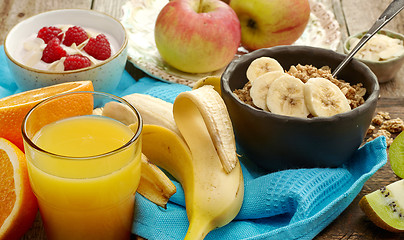 Image showing healthy breakfast products