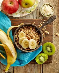 Image showing bowl of muesli 