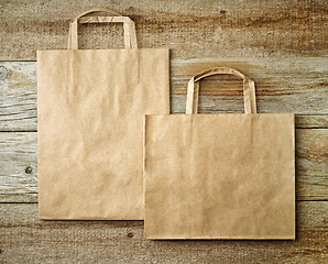 Image showing two paper shopping bags