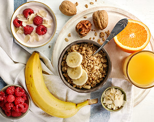 Image showing healthy breakfast products