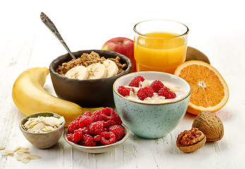 Image showing healthy breakfast ingredients