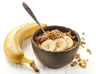 Image showing bowl of granola