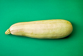 Image showing fresh squash on green background