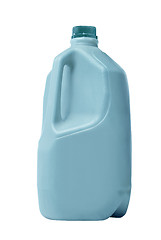 Image showing plastic bottles of cleaning products