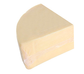 Image showing piece of cheese isolated