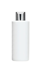 Image showing white shampoo bottle