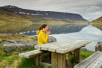 Image showing Resting in nature