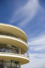 Image showing Art-deco balcony