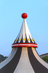 Image showing Circus Marquee Top