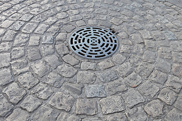 Image showing Manhole Circle