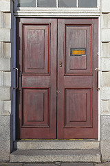 Image showing Brown Doors