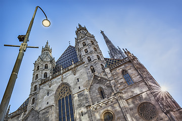 Image showing Vienna St. Stephens Cathedral