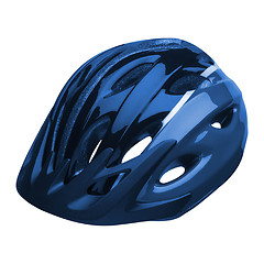 Image showing helmet for byciclist isolated