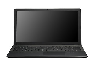 Image showing laptop isolated on white