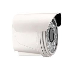 Image showing spy camera isolated on white