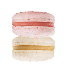 Image showing Tasty colorful macaroon