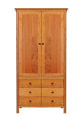 Image showing wardrobe isolated