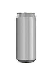 Image showing beer can isolated on a white