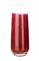 Image showing Strawberry juice