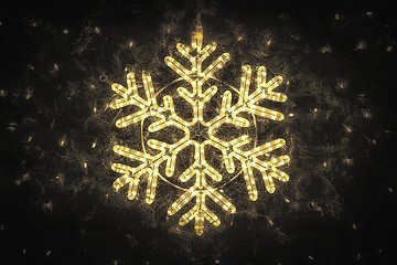 Image showing Christmas Background closeup