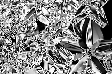 Image showing abstract aluminum background