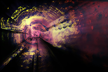 Image showing abstract fire texture