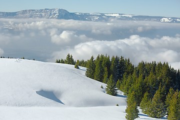 Image showing Winter Snowy Mountains