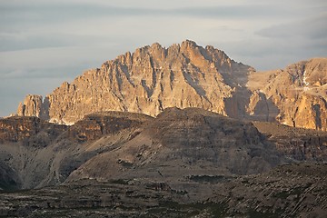 Image showing Dolomites mountain landscape